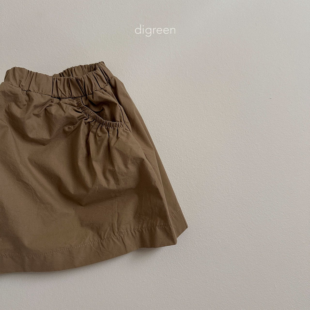 【お取り寄せ】Band skirt  / 2color / S(90)-XXL(130) / Digreen 2024fw