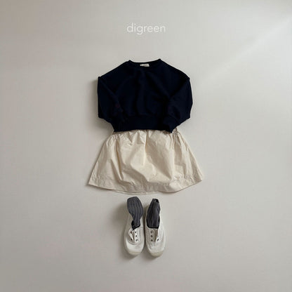 【お取り寄せ】Band skirt  / 2color / S(90)-XXL(130) / Digreen 2024fw