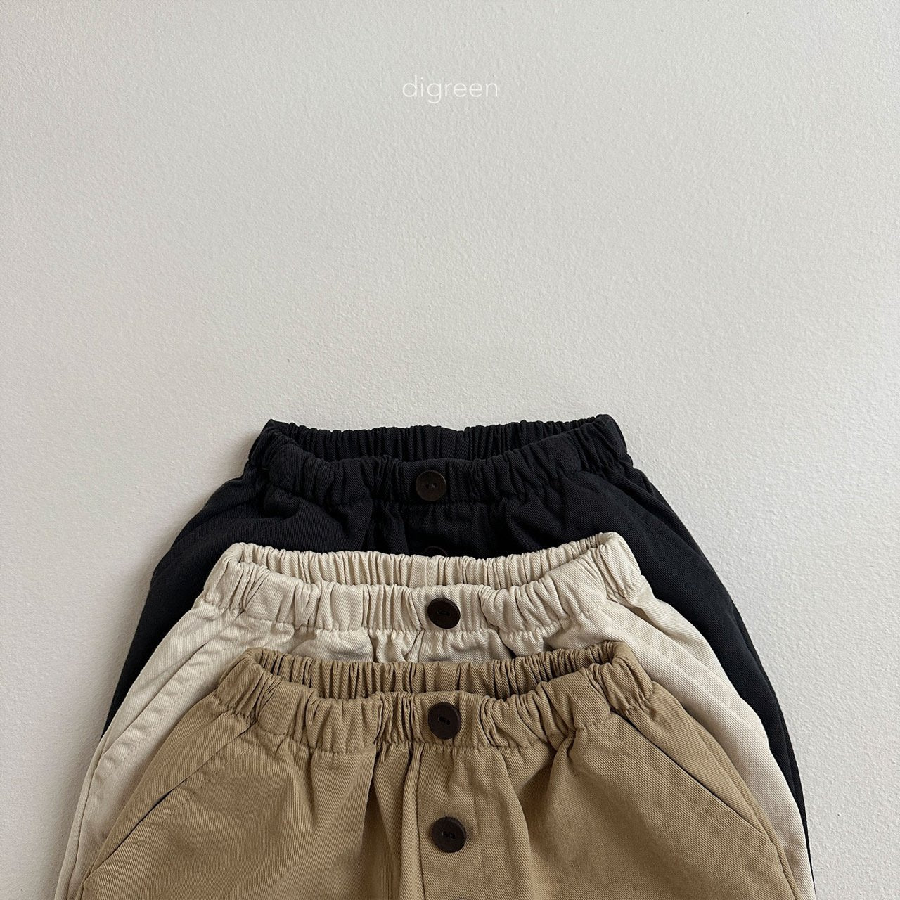 【お取り寄せ】Eyelet Pants  / 3color / S(90)-XXL(130) / Digreen 2024fw