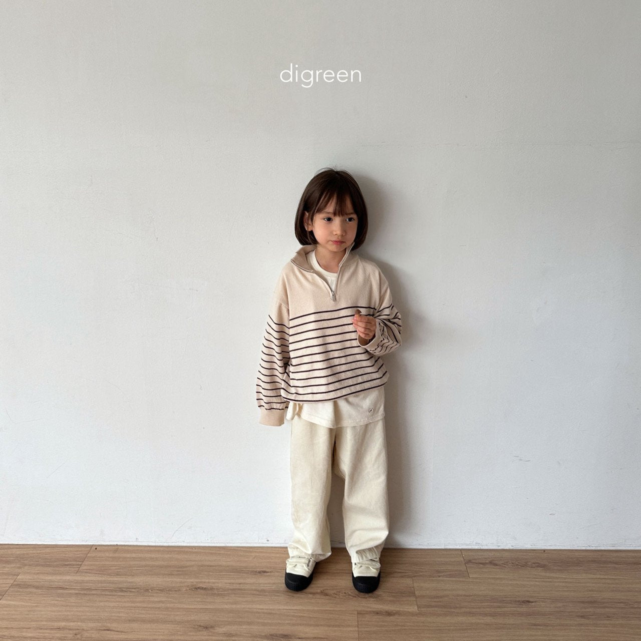 【お取り寄せ】Eyelet Pants  / 3color / S(90)-XXL(130) / Digreen 2024fw