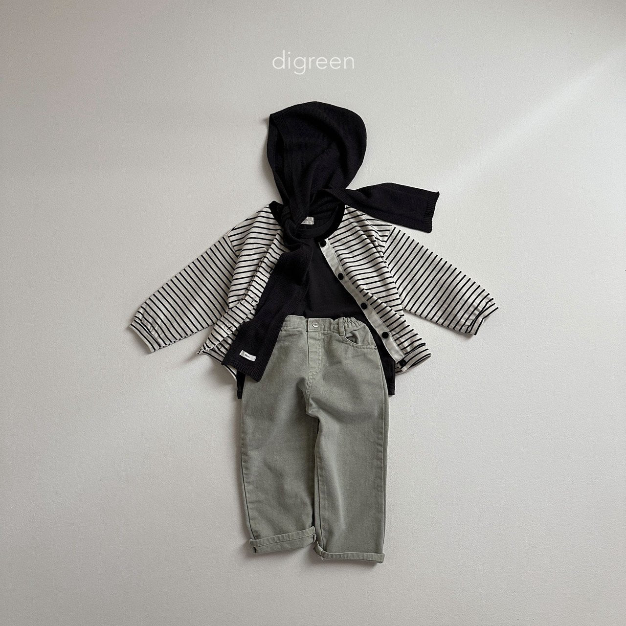 【お取り寄せ】Hey cardigan / 2color / S(90)-XXL(130) / Digreen 2024fw