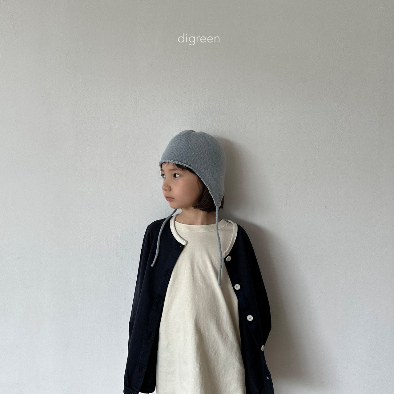 【お取り寄せ】Hey cardigan / 2color / S(90)-XXL(130) / Digreen 2024fw