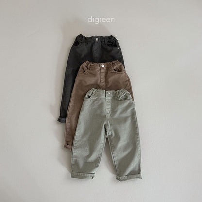 【お取り寄せ】Dyeing pants  / 3color / S(90)-XXL(130) / Digreen 2024fw