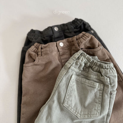 【お取り寄せ】Dyeing pants  / 3color / S(90)-XXL(130) / Digreen 2024fw