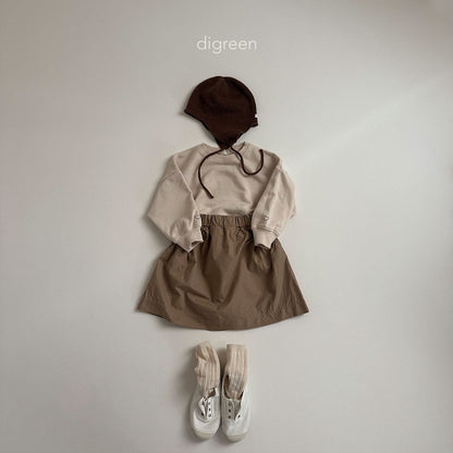 【即納】Crop heart MTM  / Beige / M(100)-XXL(130) / Digreen 2024fw