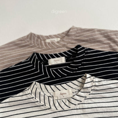 【お取り寄せ】Diagonal T-shirt / 2color / S(90)-XXL(130) / Digreen 2024fw