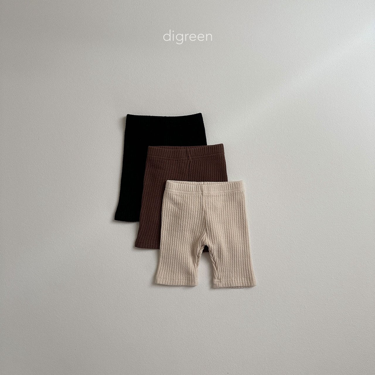 【お取り寄せ】Short-leggings / 3color / S(90)-XXL(130) / Digreen 2024fw