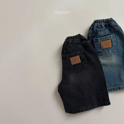 【お取り寄せ】Bermuda denim pants / 2color / S(90)-XXL(130) / Digreen 2024fw