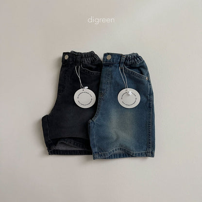 【お取り寄せ】Bermuda denim pants / 2color / S(90)-XXL(130) / Digreen 2024fw