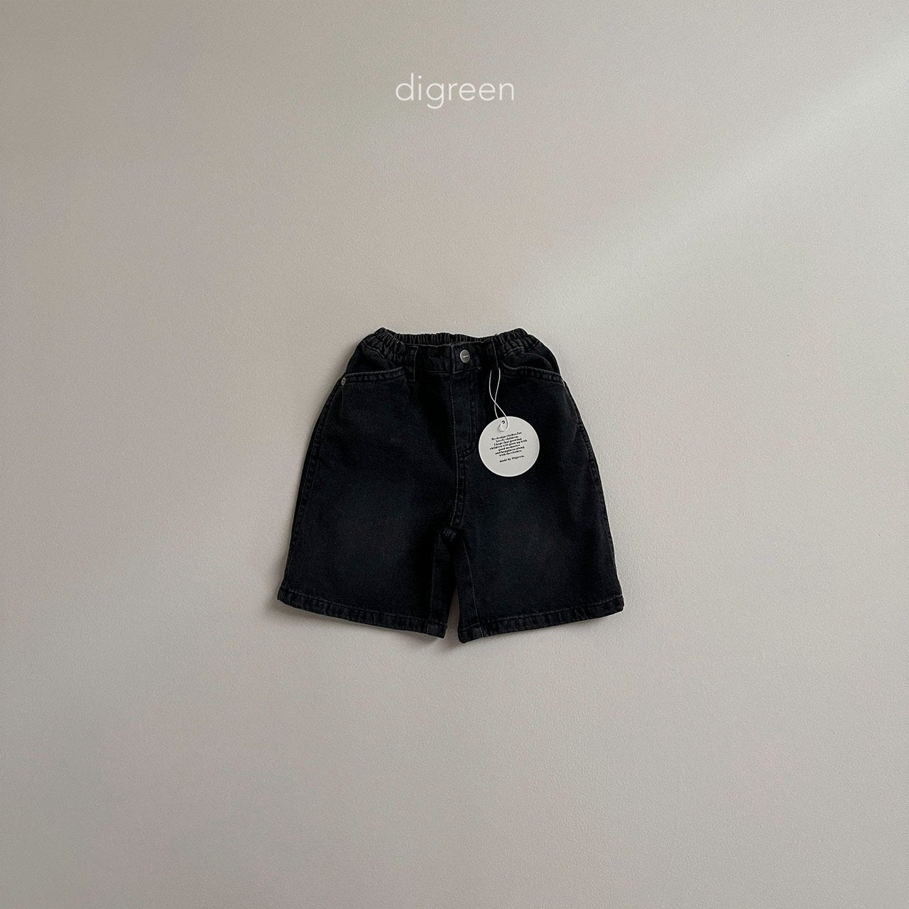 【お取り寄せ】Bermuda denim pants / 2color / S(90)-XXL(130) / Digreen 2024fw