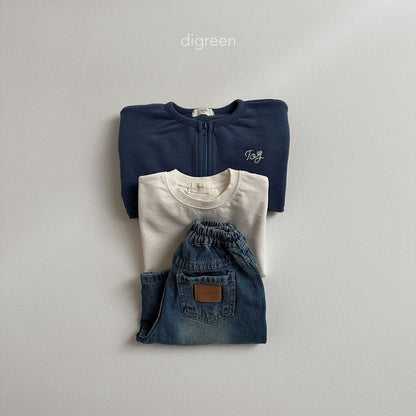 【お取り寄せ】Bermuda denim pants / 2color / S(90)-XXL(130) / Digreen 2024fw