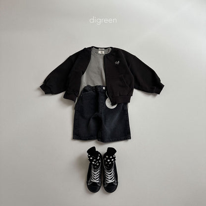 【お取り寄せ】Bermuda denim pants / 2color / S(90)-XXL(130) / Digreen 2024fw