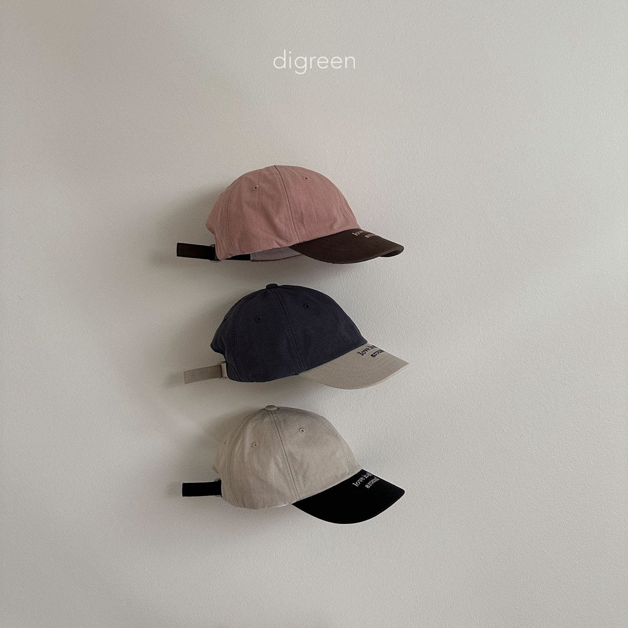 【お取り寄せ】Color-block Cap / 3color / FREE / Digreen 2024fw