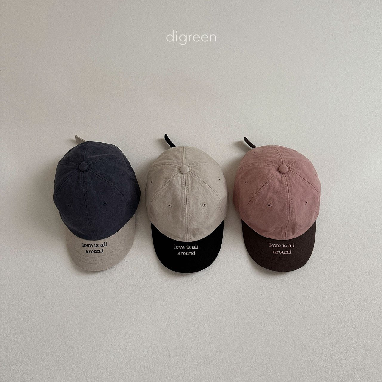 【お取り寄せ】Color-block Cap / 3color / FREE / Digreen 2024fw