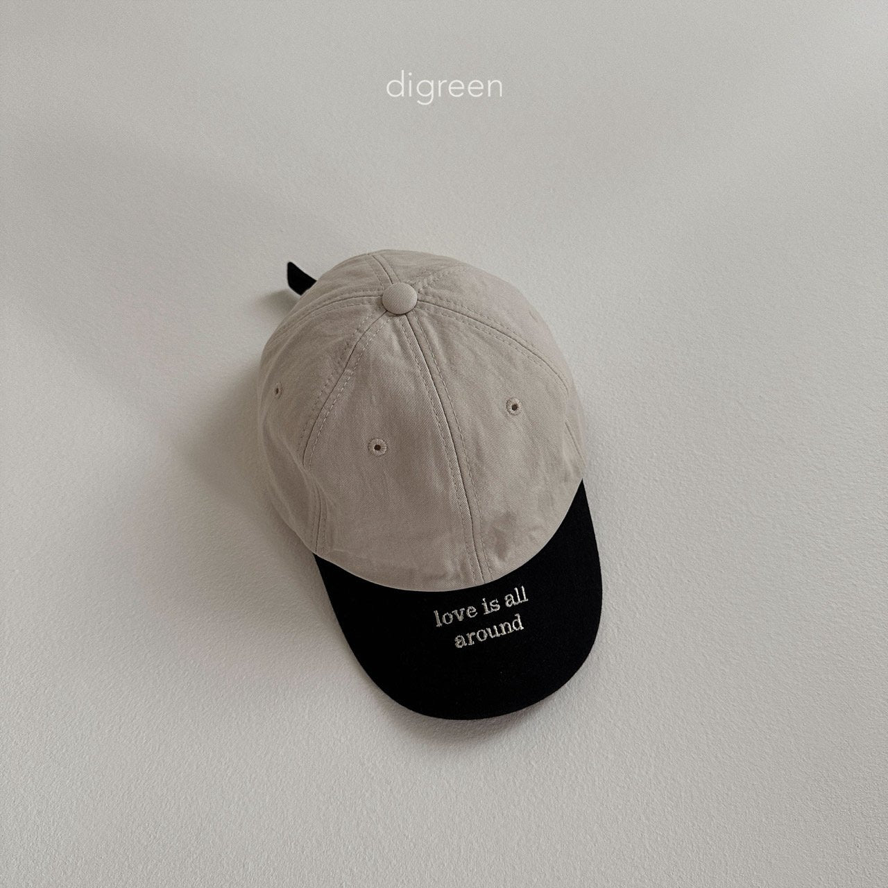 【お取り寄せ】Color-block Cap / 3color / FREE / Digreen 2024fw