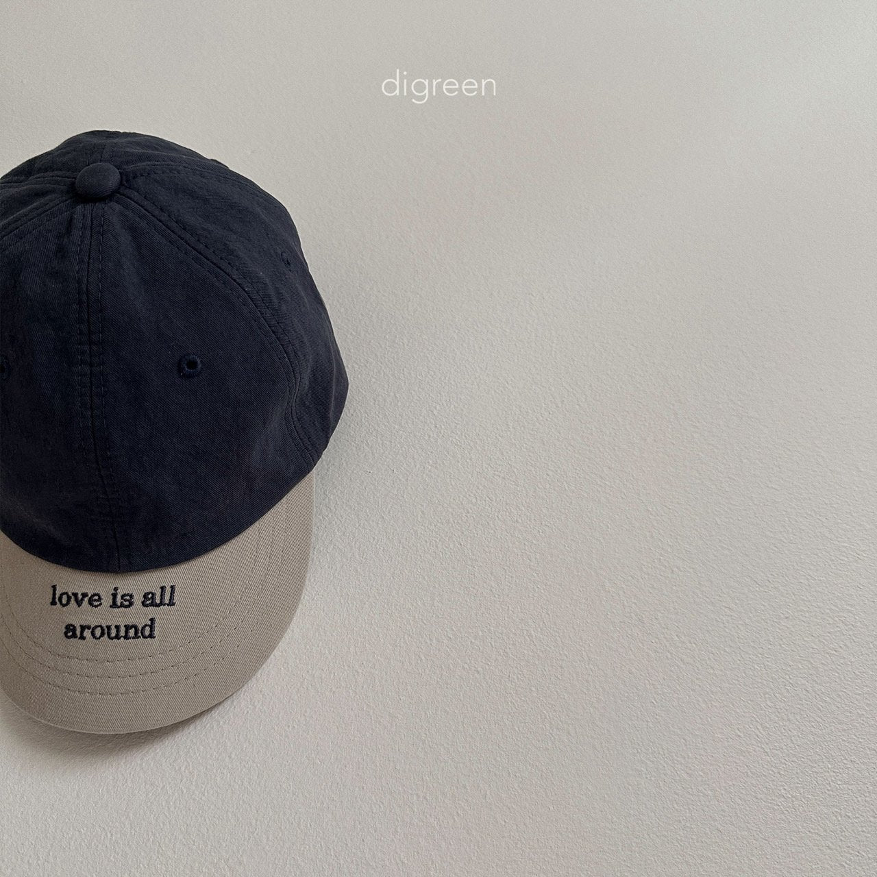 【お取り寄せ】Color-block Cap / 3color / FREE / Digreen 2024fw