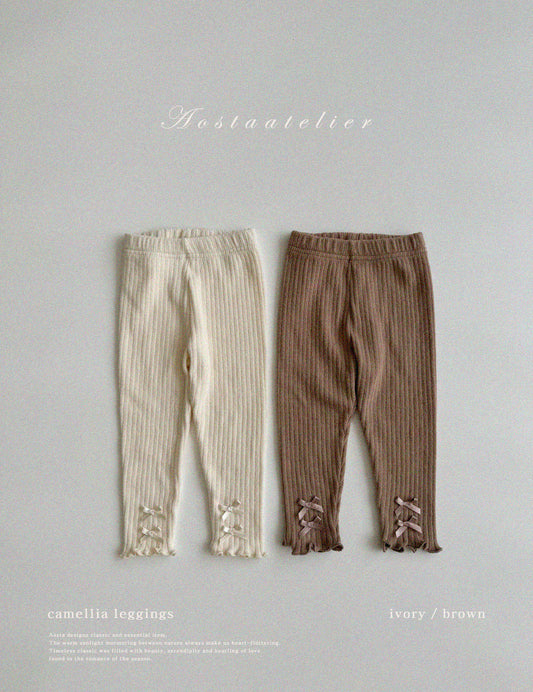 【韓国直送便】Camellia  leggings / 2color / S(70)-XXL(110) / AOSTA 2024fw / ko087