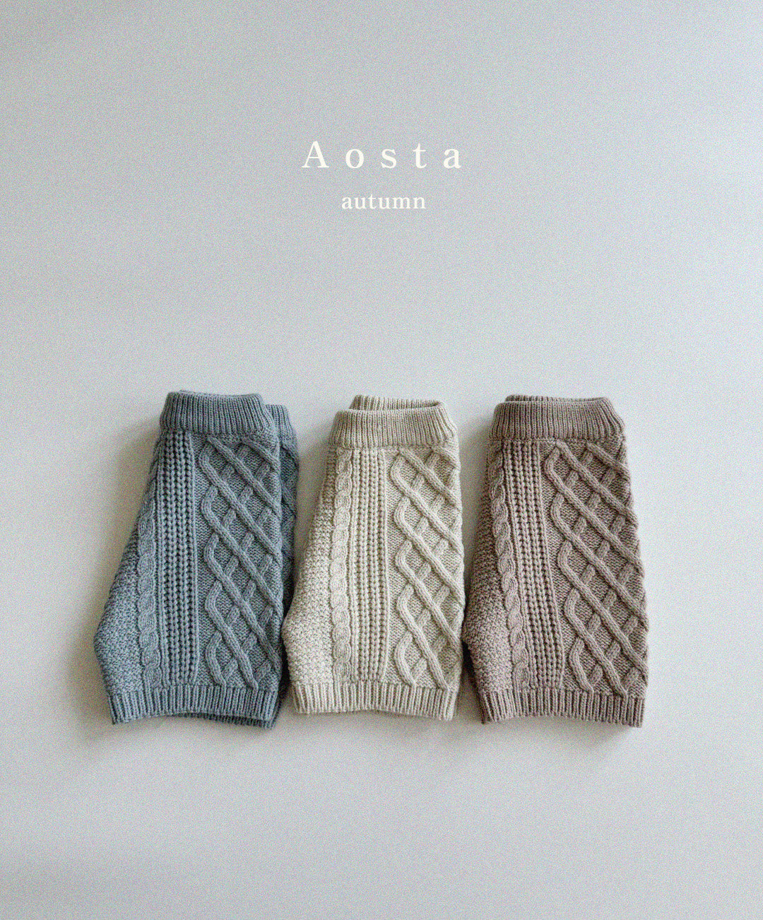 【韓国直送便】Knit pants / 4color / SML / AOSTA 2024fw / ko092