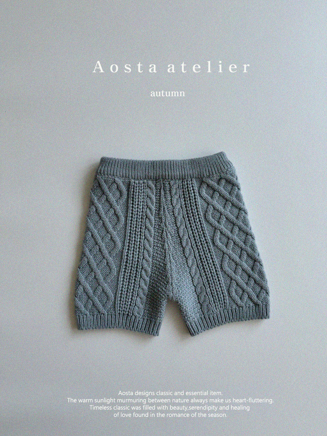 【韓国直送便】Knit pants / 4color / SML / AOSTA 2024fw / ko092