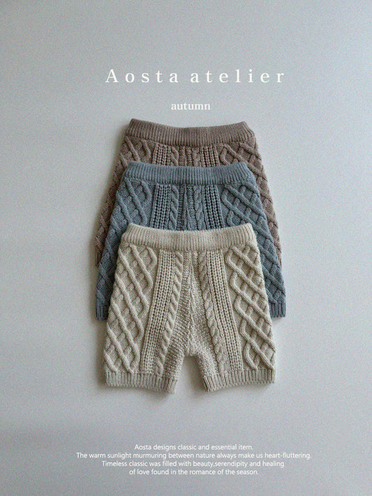 【韓国直送便】Knit pants / 4color / SML / AOSTA 2024fw / ko092