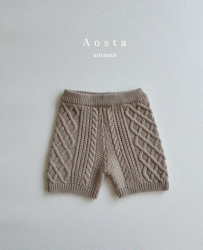 【韓国直送便】Knit pants / 4color / SML / AOSTA 2024fw / ko092