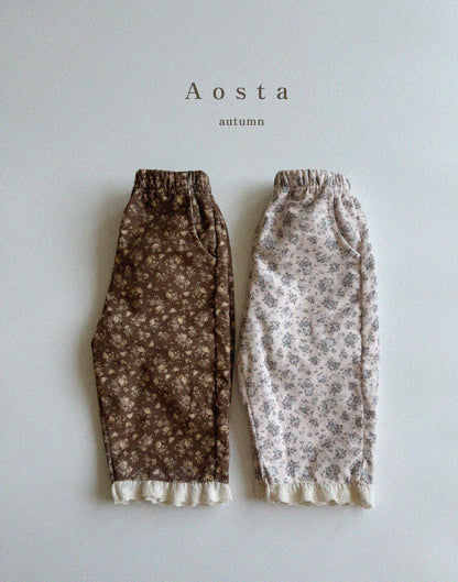 【韓国直送便】Lily pants / 2color / S(70)-XXL(110) / AOSTA 2024fw / ko096