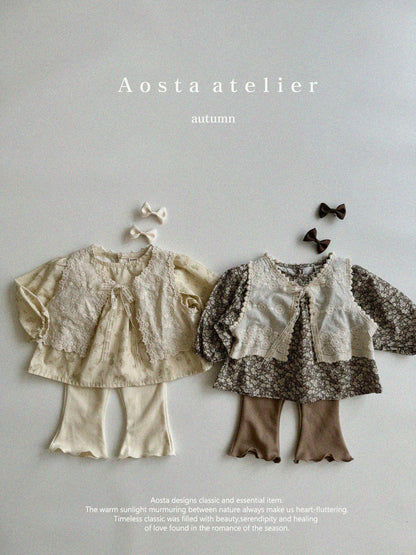 【韓国直送便】Monette blouse / 2color / S(70)-XXL(110) / AOSTA 2024fw / ko097