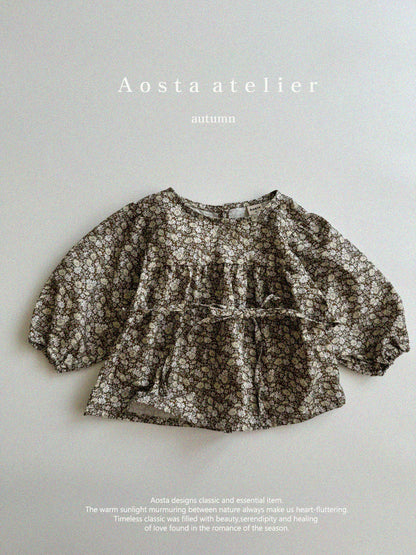 【韓国直送便】Monette blouse / 2color / S(70)-XXL(110) / AOSTA 2024fw / ko097