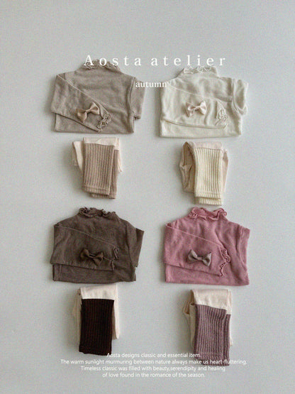 【韓国直送便】Soft t-shirt / 4color / S(70)-XXL(110) / AOSTA 2024fw / ko098