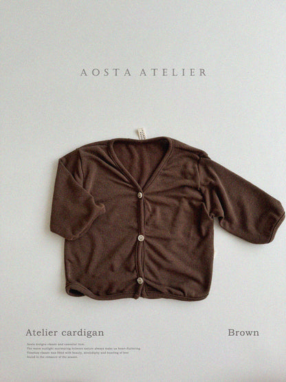 【韓国直送便】Atelier cardigan / 6color / S(70)-XXL(110) / AOSTA 2024fw / ko100