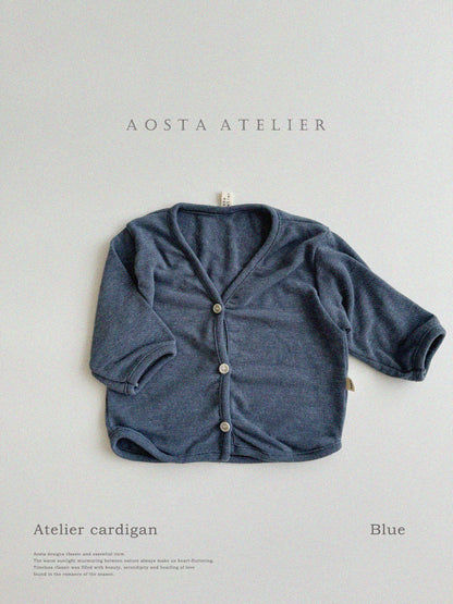 【韓国直送便】Atelier cardigan / 6color / S(70)-XXL(110) / AOSTA 2024fw / ko100