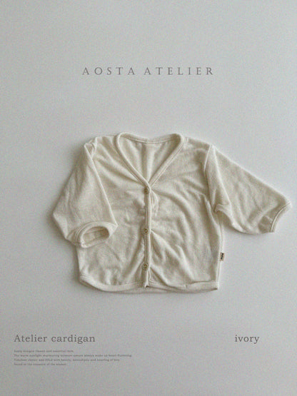 【韓国直送便】Atelier cardigan / 6color / S(70)-XXL(110) / AOSTA 2024fw / ko100