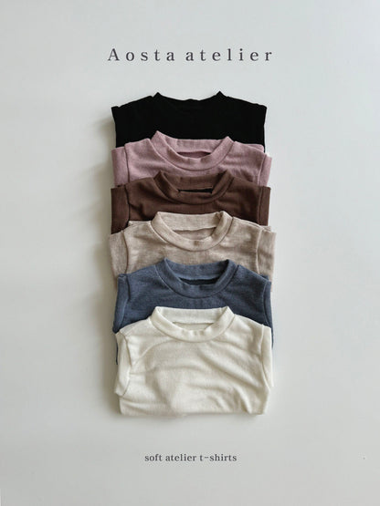 【韓国直送便】Atelier T-shirt / 6color / S(70)-XXL(110) / AOSTA 2024fw / ko101