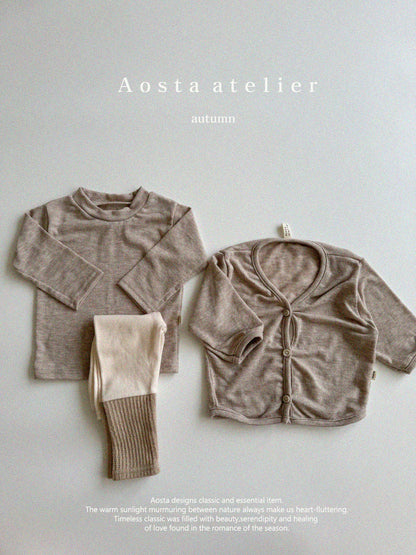 【韓国直送便】Atelier T-shirt / 6color / S(70)-XXL(110) / AOSTA 2024fw / ko101