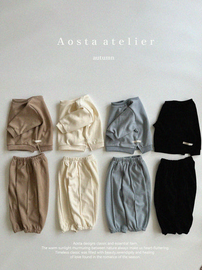 【韓国直送便】Jogger mtm / 4color / S(70)-XXL(110) / AOSTA 2024fw / ko108