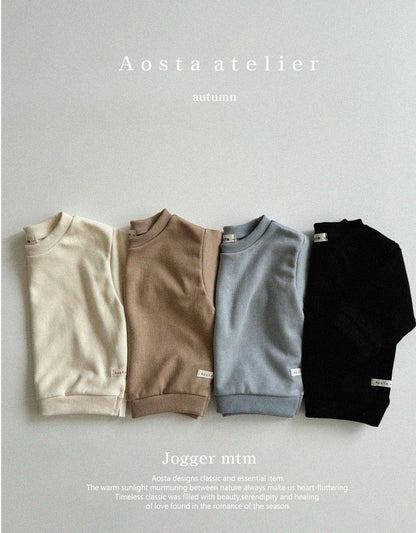 【韓国直送便】Jogger mtm / 4color / S(70)-XXL(110) / AOSTA 2024fw / ko108