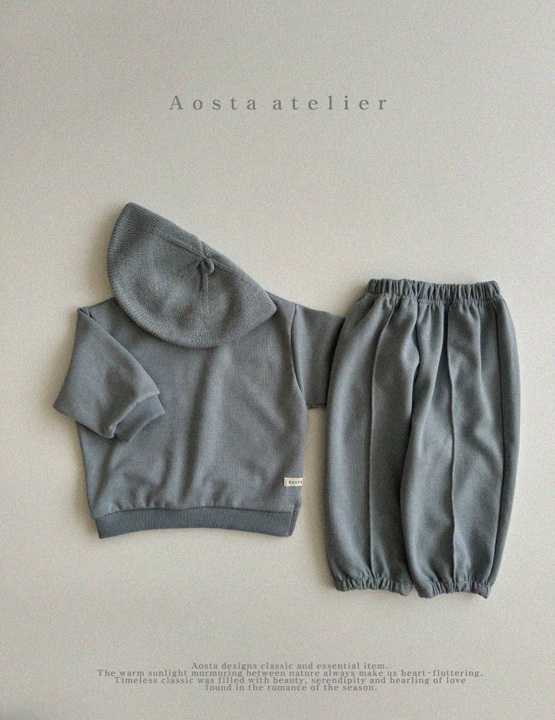 【韓国直送便】Jogger pants / 4color / S(70)-XXL(110) / AOSTA 2024fw / ko109