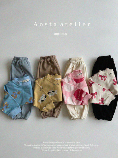 【韓国直送便】Jogger pants / 4color / S(70)-XXL(110) / AOSTA 2024fw / ko109