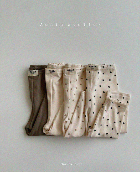 【韓国直送便】Classic leggings / 3color / S(70)-XXL(110) / AOSTA 2024fw / ko116