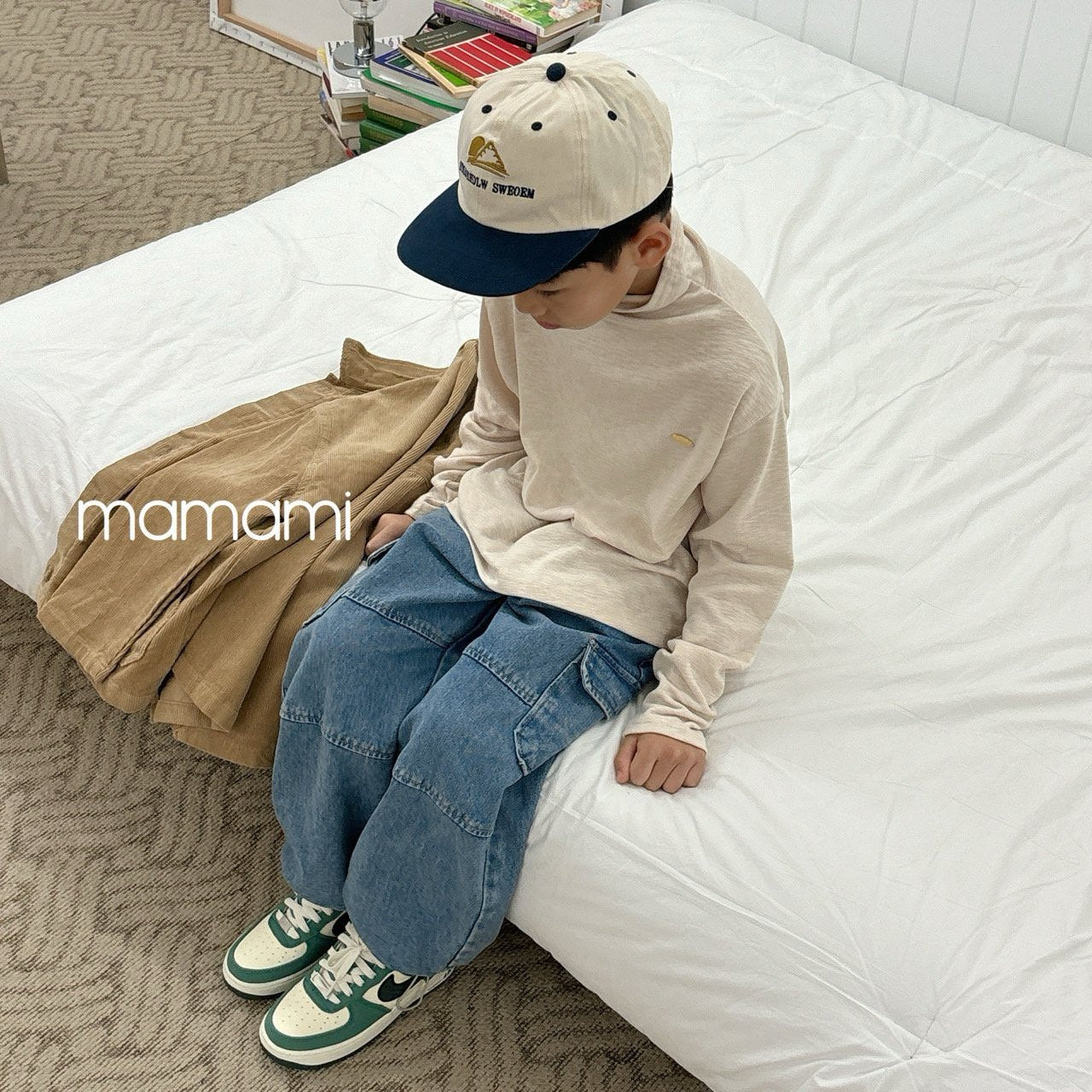 【韓国直送便】Pollar T-shirt / 3color / XS(80)-XL(120) & JS(130)-JM(140) / mamami 2024fw / ko122