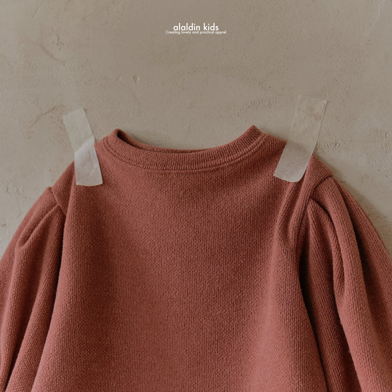 【韓国直送便】ko135 Autumn ribbed blouse / 6color / XS(75)-XL(115) / aladin kids 2024fw