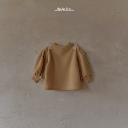 【韓国直送便】ko135 Autumn ribbed blouse / 6color / XS(75)-XL(115) / aladin kids 2024fw