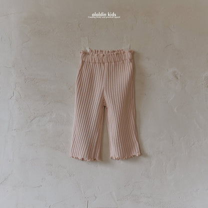 【韓国直送便】ko136 Ribbed pants / 6color / XS(75)-XL(115) / aladin kids 2024fw