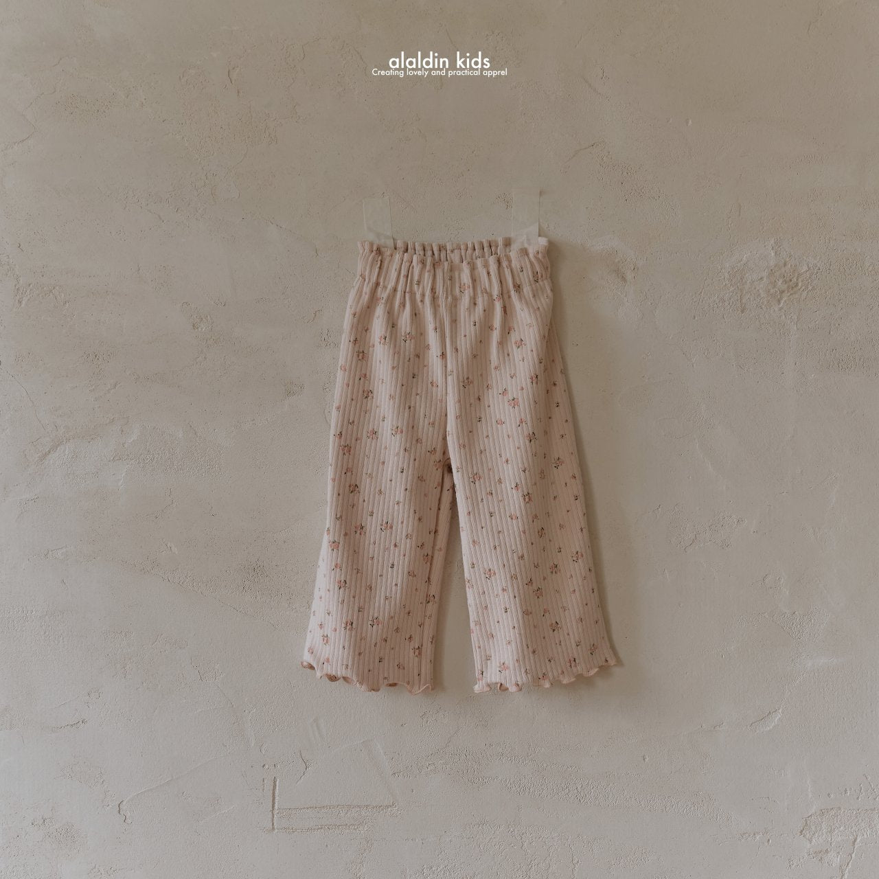 【韓国直送便】ko136 Ribbed pants / 6color / XS(75)-XL(115) / aladin kids 2024fw