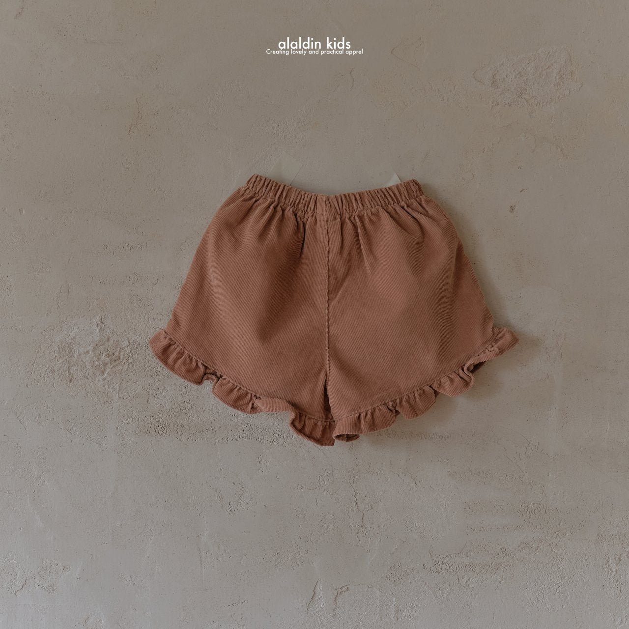 【韓国直送便】ko150 Autumn frill shorts / 2color / XS(75)-XL(115) / aladin kids 2024fw