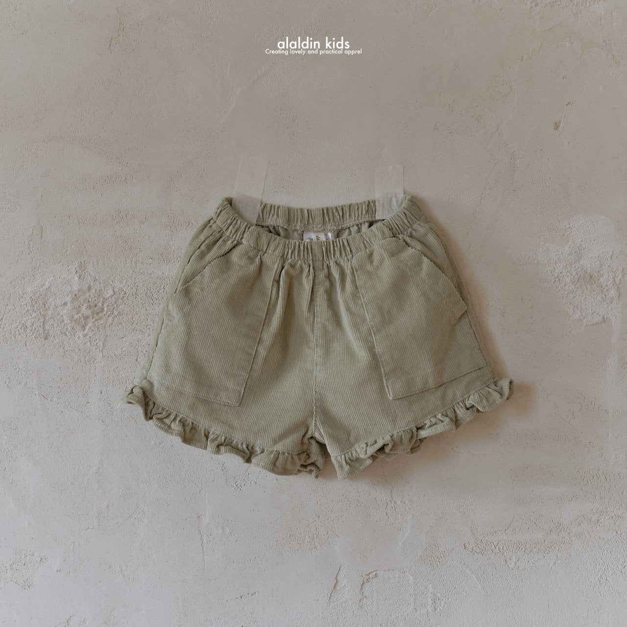 【韓国直送便】ko150 Autumn frill shorts / 2color / XS(75)-XL(115) / aladin kids 2024fw