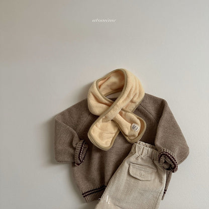 【韓国直送便】Oatmeal knit / 2color / 80-110 / atomeme 2024fw / ko227