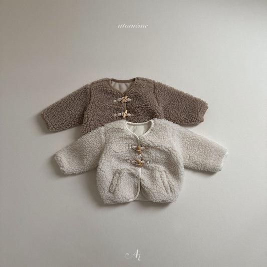 【韓国直送便】Fluffy Jacket / 2color / 80-110 / atomeme 2024fw / ko228