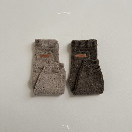 【韓国直送便】Wool knit pants / 2color / 80-110 / atomeme 2024fw / ko230