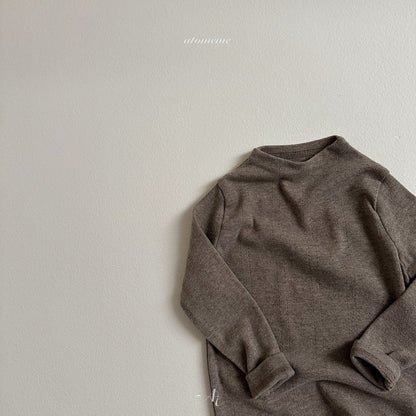 【韓国直送便】Soft high neck T / 3color / 80-110 / atomeme 2024fw / ko236